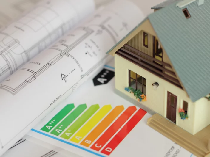 Energieffektivitetsklassificering för hus