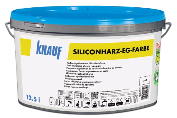 Knauf - Siliconharz-EG-Farbe - Retusche Siliconharz-EG-Farbe 12,5L weiss
