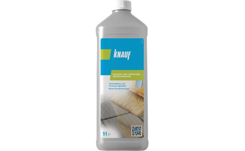 Knauf - Sredstvo za impregnaciju balkona i terasa 1l - 00232122 Sredstvo za impregnaciju balkona i terasa 1l