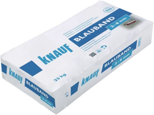 Knauf - Blauband - 00102765 Blauband Tunich 3-8 mm 25 kg