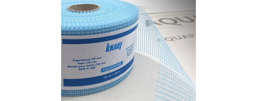 Knauf - Cinta de Juntas Aquapanel® 10x50cm - AQUAPANEL Exterior Tape