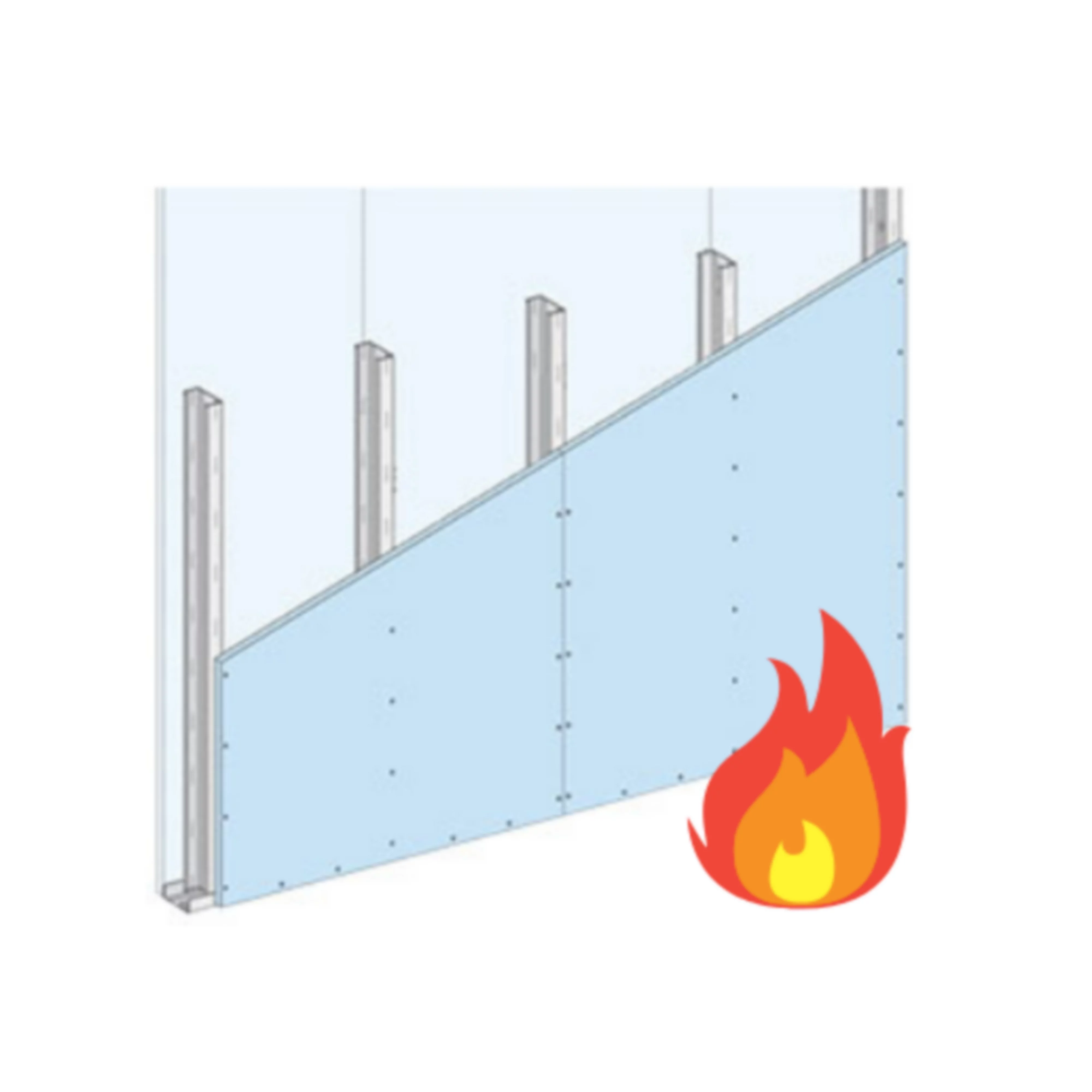 Mur, plafond & cloison coupe feu: sécurité incendie – guide - Knauf