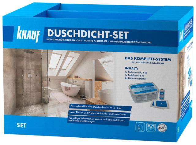 Knauf - Duschdicht-Set