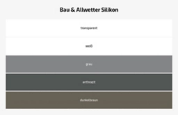 Knauf - Bau & Allwetter Silikon - Farbtafel Bau & Allwetter Silikon