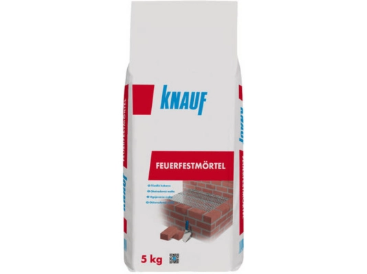 Knauf - Feuerfestmörtel 5 kg - 00056570 Feuerfestmörtel 5 kg