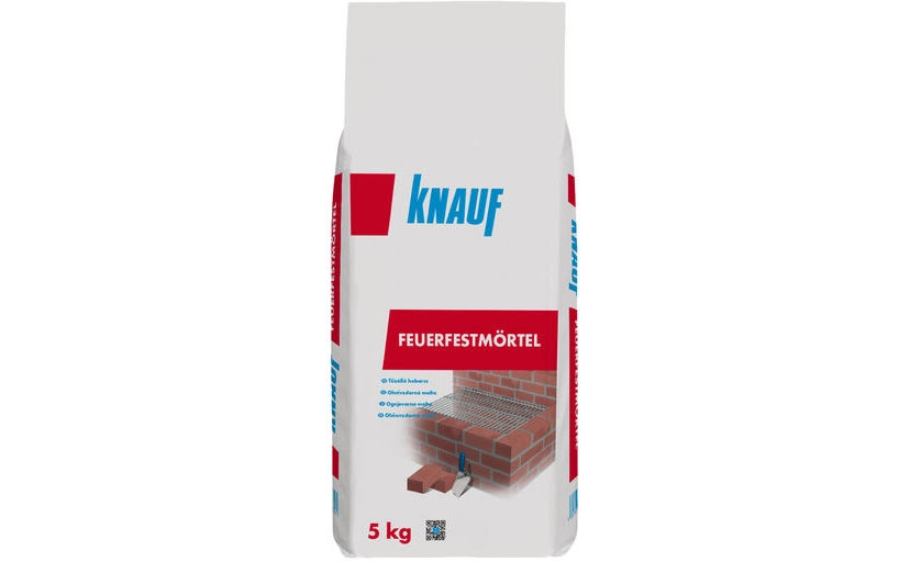 Knauf - Feuerfestmörtel 5 kg - 00056570 Feuerfestmörtel 5 kg