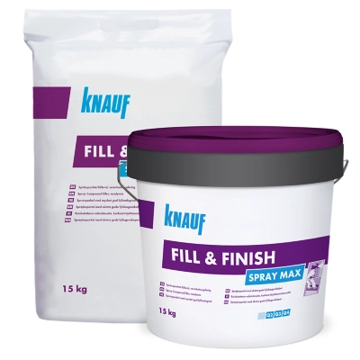 Knauf - Fill & Finish Spray Max - Fill Finish Spray Max Pail and Bag