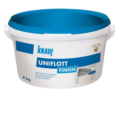 Knauf - Knauf UNIFLOTT FINISH - Imagine-knauf-uniflott-finish-glet-gata-preparat