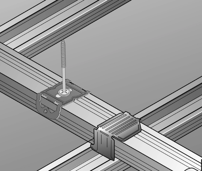 Knauf - Clip de montage pour CD 60/27 (blister) - Clip de montage pour CD 60/27 (blister) - Montageclip voor CD 60/27 (blister)