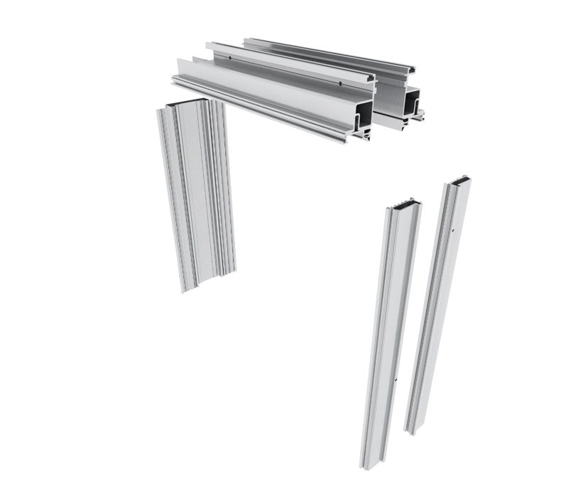 Knauf - Chambranle de finition porte en verre h<2700 mm, l<1800 mm - Chambranle de finition porte en verre h<2700 mm, l<1800 mm - Deurkozijn glazen deur h<2700 mm, b<1800 mm