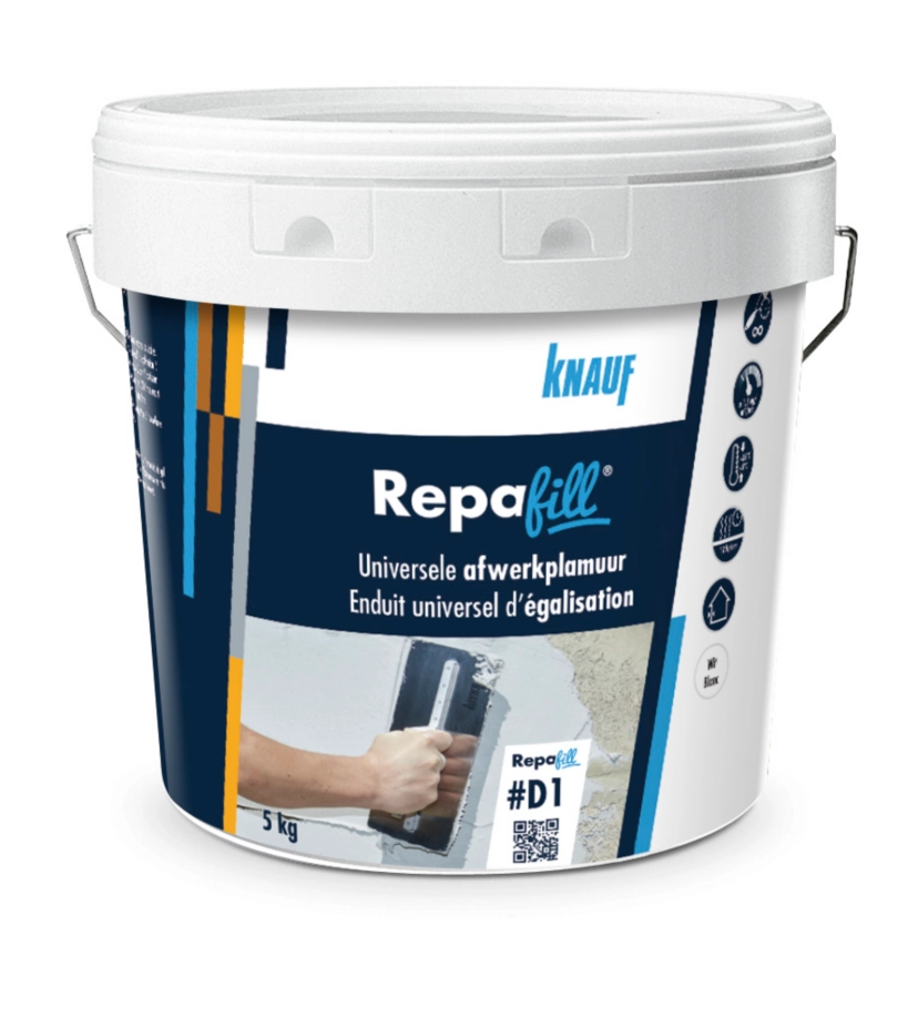 Knauf - Repafill enduit universel d'égalisation - Repafill enduit universel d'égalisation - Pâte - Repafill universele afwerkplamuur - Pasta