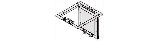 Knauf - Inspectieluik met brandweerstand EI 120 (2 x FB 25)