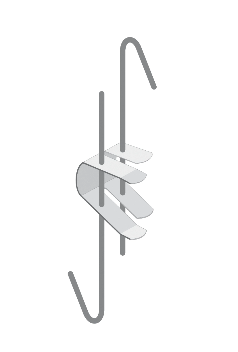 Knauf - Danoline Veerklemhanger - Danoline Suspente Ressort - Danoline Veerklemhanger