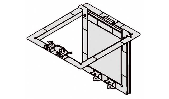 Knauf - Inspectieluik met brandweerstand EI 30 (2 x DF 12,5)