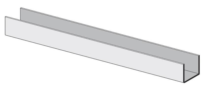 Knauf - Verzinkt profiel UW 70/40/0,6 - Profilé UW 70/40/0,6 - Profiel UW 70/40/0,6