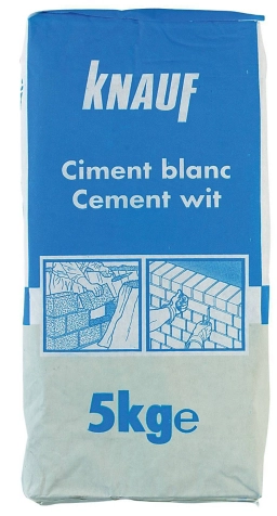 Knauf - Wit cement - Ciment - Cement