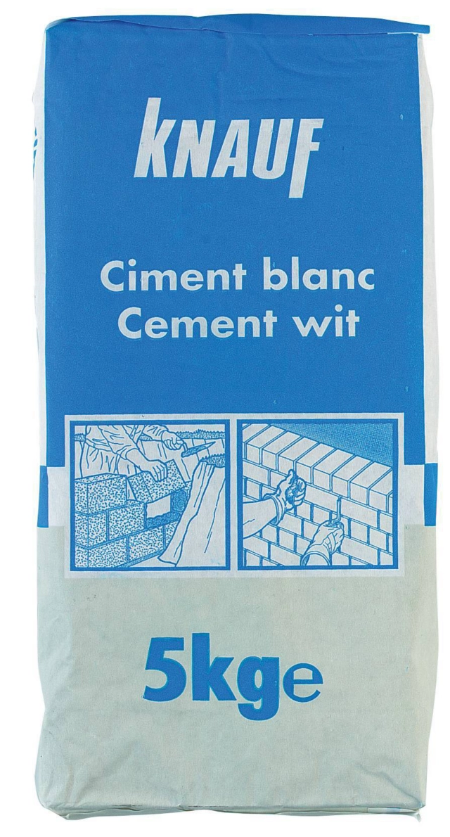 Knauf - Ciment blanc