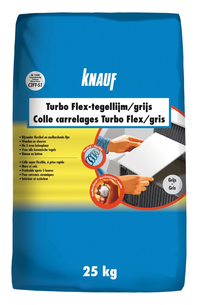 Knauf - Colle carrelage Turbo-Flex