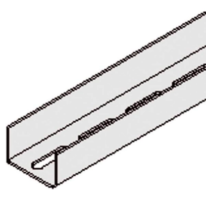 Knauf - Profilé UA + 1 rangée de perforations (2 mm) - KNJQPLOM.JPG