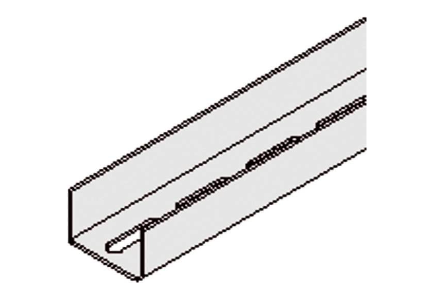 Knauf - Profiel UA + 1 rij perforaties (2 mm) - Profilé UA + 1 rangée de perforations (2 mm) - Profiel UA + 1 rij perforaties (2 mm)