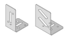 Knauf - Angle de connexion avec boulon pour profilés UA - Verbindingshoek met moerbout voor UA profielen