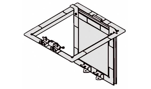 Knauf - Inspectieluik met brandstabiliteit 30' (12,5)