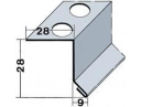 Knauf - AQUAPANEL® Profilé de dilatation coulissant-partie inf. - AQUAPANEL® Glijdend dilatatieprofiel-onderste deel