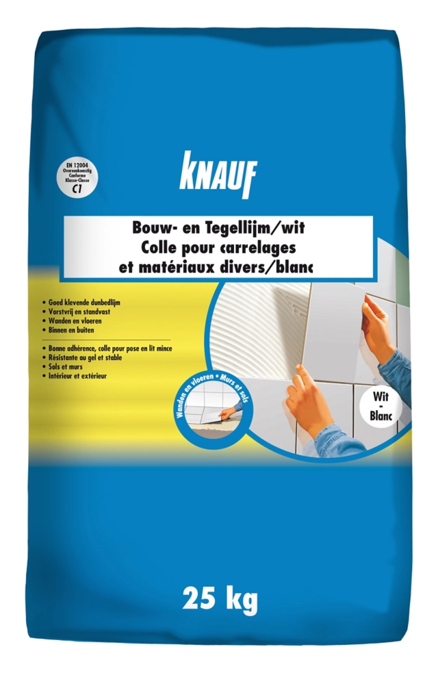 Knauf - Bouw-en tegellijm C1