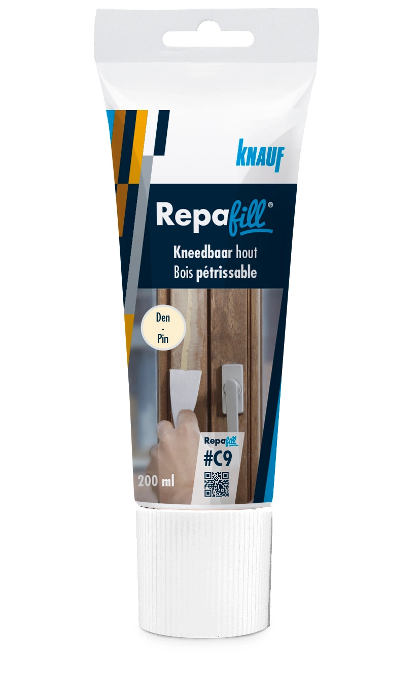 Knauf - Repafill kneedbaar hout - Repafill bois pétrissable pin - Pâte - Repafill kneedbaar hout den - Pasta