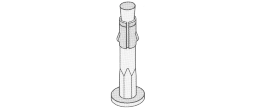 Knauf - Plafondplug 6x25 mm - Cheville pour plafond 6x25 mm - Plafondplug 6x25 mm