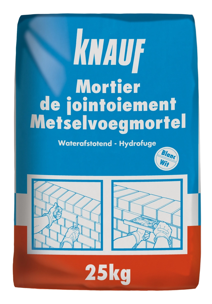 Knauf - Metselvoegmortel - Mortier de jointoiement - Metselvoegmortel