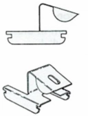 Knauf - Clip de fixation poutrelle pour CD 60/27 - Ligger bevestiging voor CD 60/27