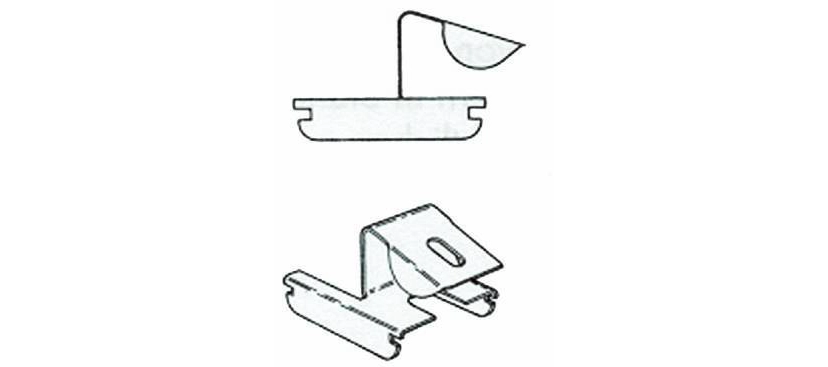 Knauf - Clip de fixation poutrelle pour CD 60/27 - Clip de fixation poutrelle pour CD 60/27 - Ligger bevestiging voor CD 60/27