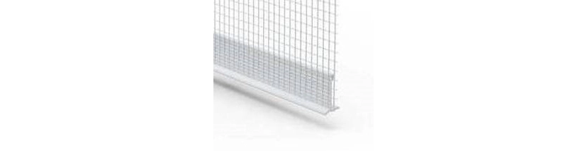 Knauf - Profilé de finition PVC pour profilé de soubassement Alu - Profilé de finition PVC pour profilé de soubassement Alu - Afsluitprofiel in PVC voor Alu-sokkelprofiel