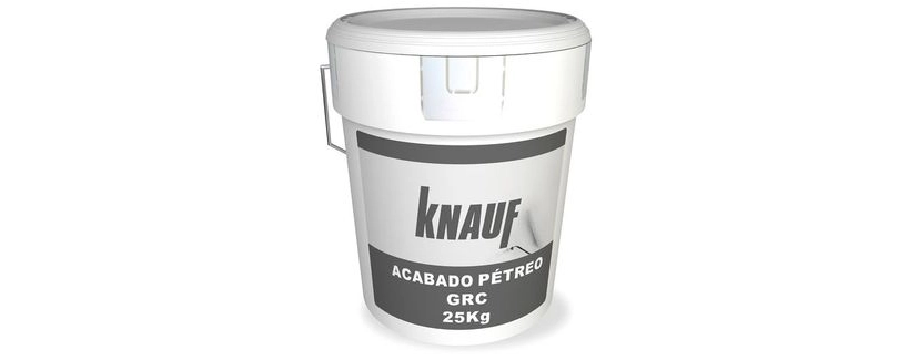 Knauf - Knauf Acabado Pétreo GRC Aquapanel® - Knauf Acabado Pétreo GRC AQUAPANEL®