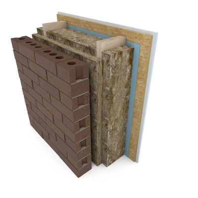 Knauf - Murisolering 34 - Knauf Insulation Exterior Wall BRICK2-Solution-SCAN