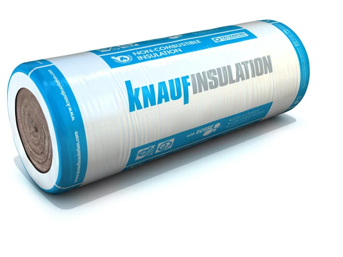 Knauf Insulation Generic Blue Roll Angled-Image-UK