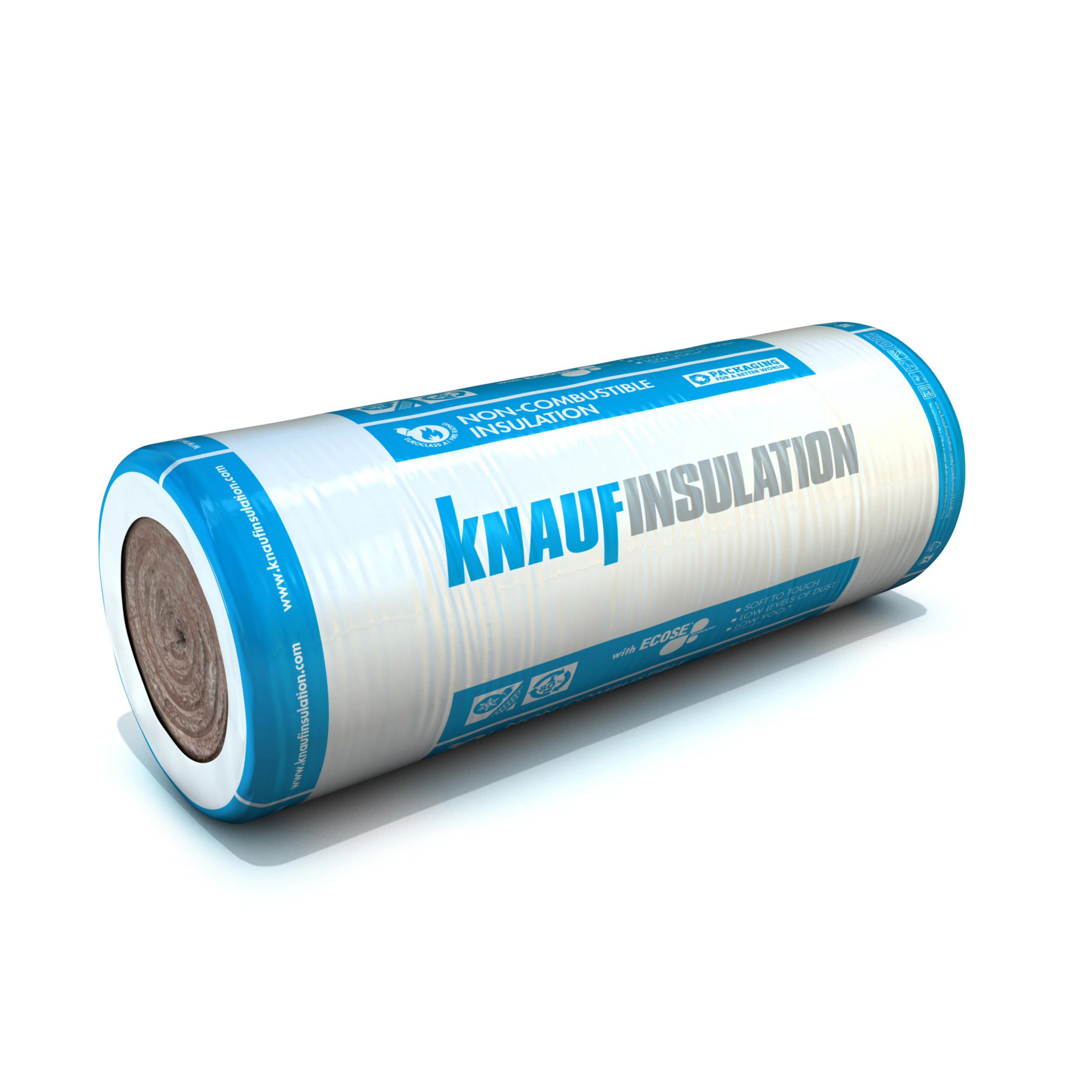 Knauf Insulation Generic Blue Roll Angled-Image-UK