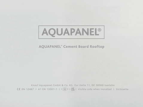 Knauf - AQUAPANEL® Cement Board Rooftop 12.5 