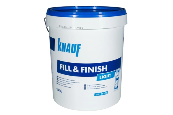 Knauf - Fill & Finish Light valmistasoite - Fill&Finish Light 20 kg purkki