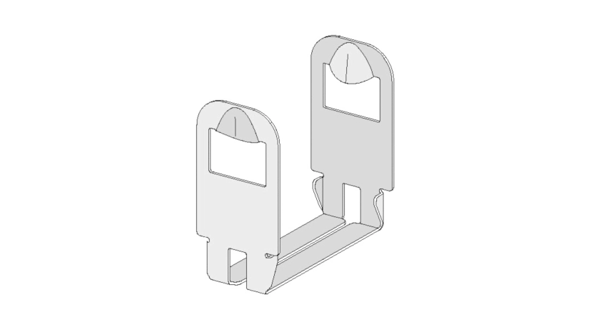 Knauf - Kreuzverbinder für T- mit CD-Profil - Kreuzverbinder-CD-T