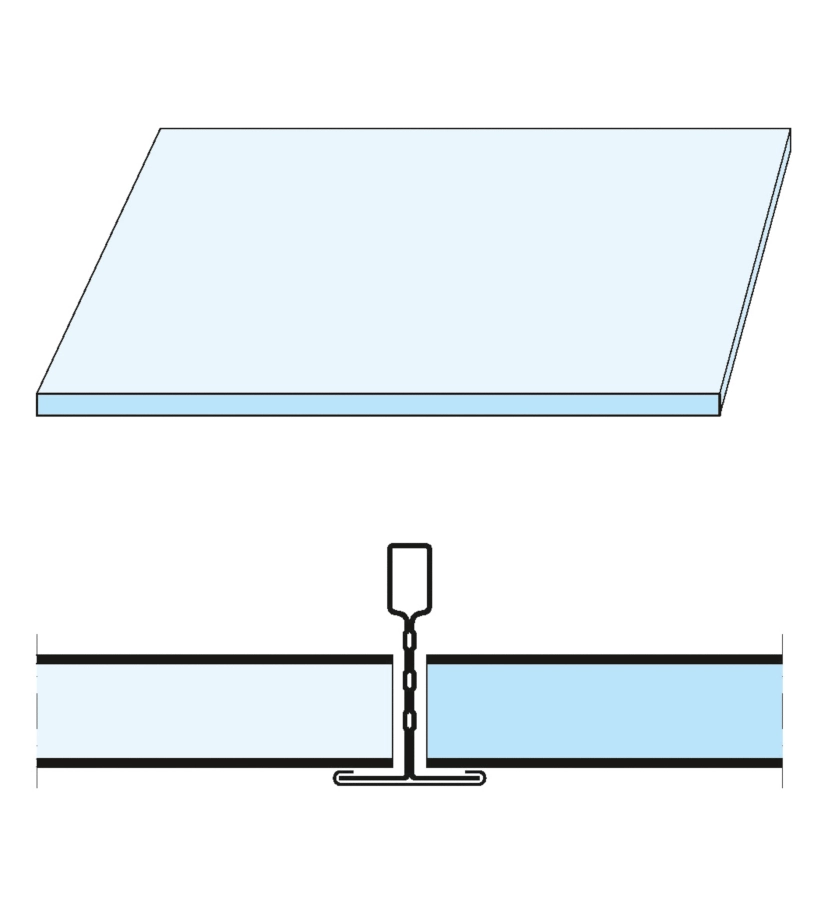 Knauf - Plaza Regula S15/S24 9,5 - Lochung Regula Plaza-A