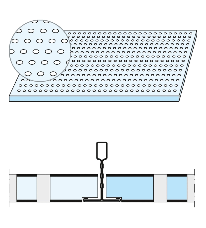 Knauf - Plaza+ Unity 6 S15 12,5 - Lochung Unity6 Plaza-A+