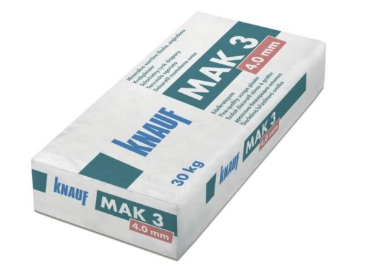 Knauf - Mak3 4.0 - 00054685 MAK3 4,0 mm 30 kg