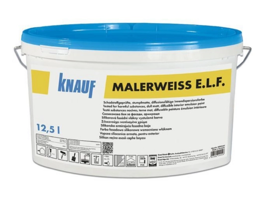 Knauf - Malerweiss E.L.F. - Malerweiss E.L.F. 12,5l