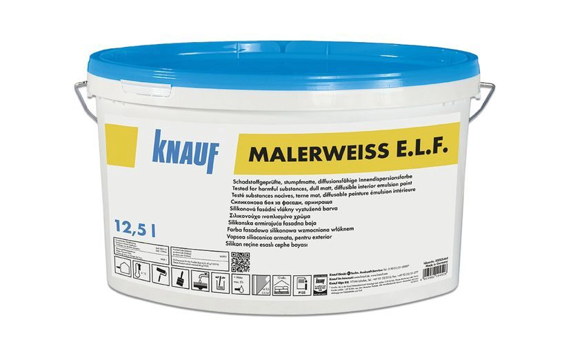 Knauf - Malerweiss E.L.F. - Malerweiss E.L.F. 12,5l