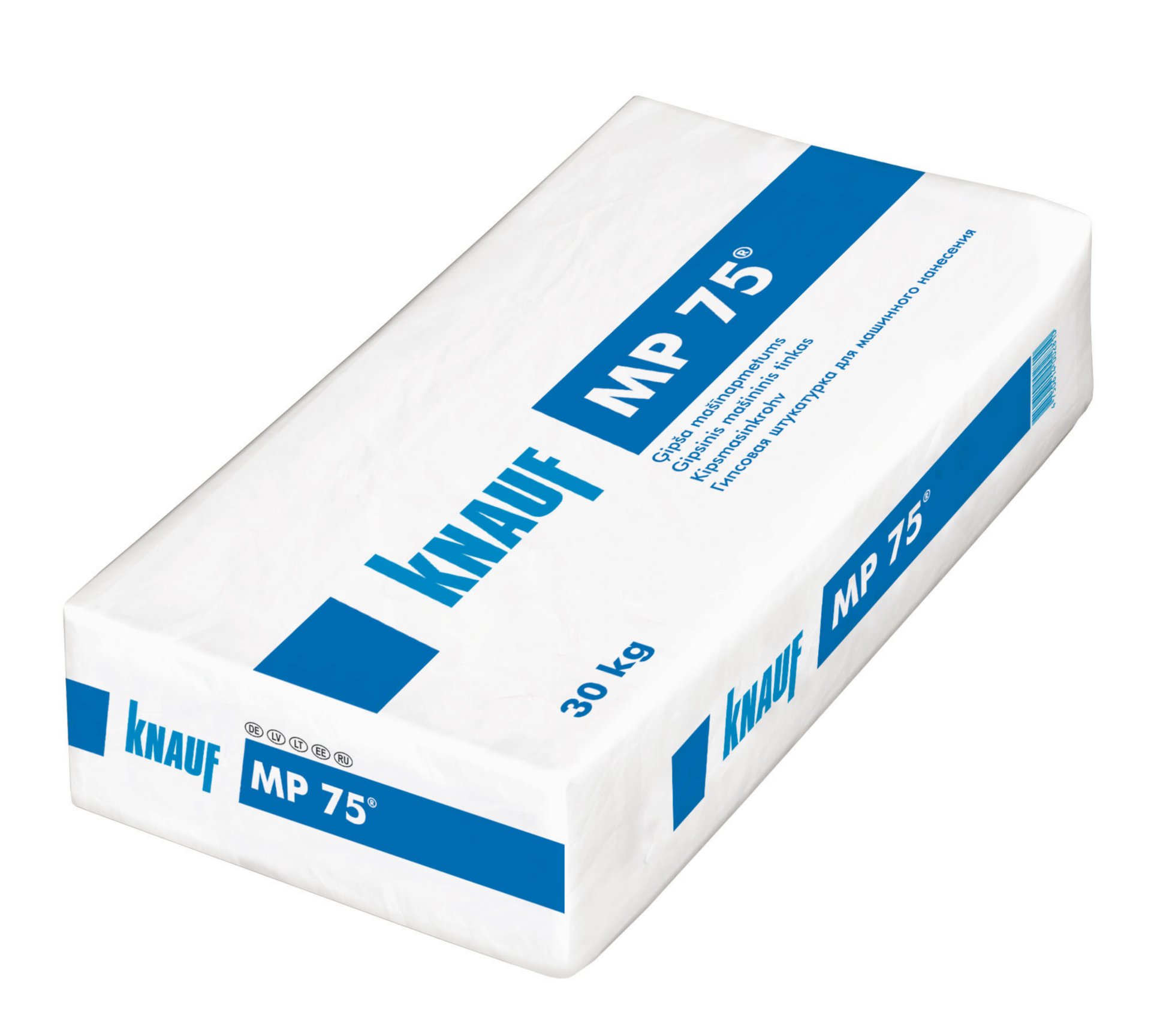 MP 75 ģipša mašīnapmetums