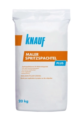 Knauf - Maler Spritzspachtel Plus - Maler Spritzspachtel Plus 20 kg Sack stehend