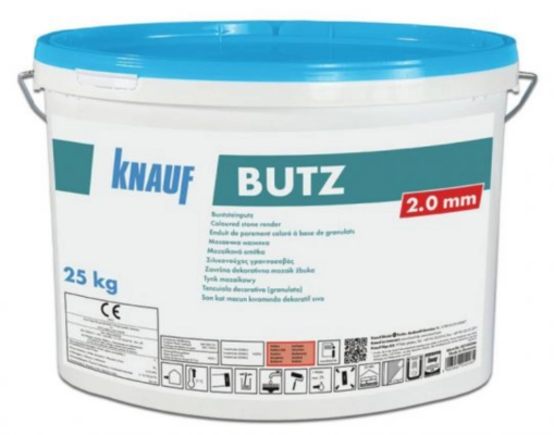 Knauf - Σιλικονούχο τελικό επίχρισμα εμφάνισης γρανίτη Butz - 40917 Butz