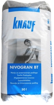Knauf - Nivogran izravnavajući nasipni materijal